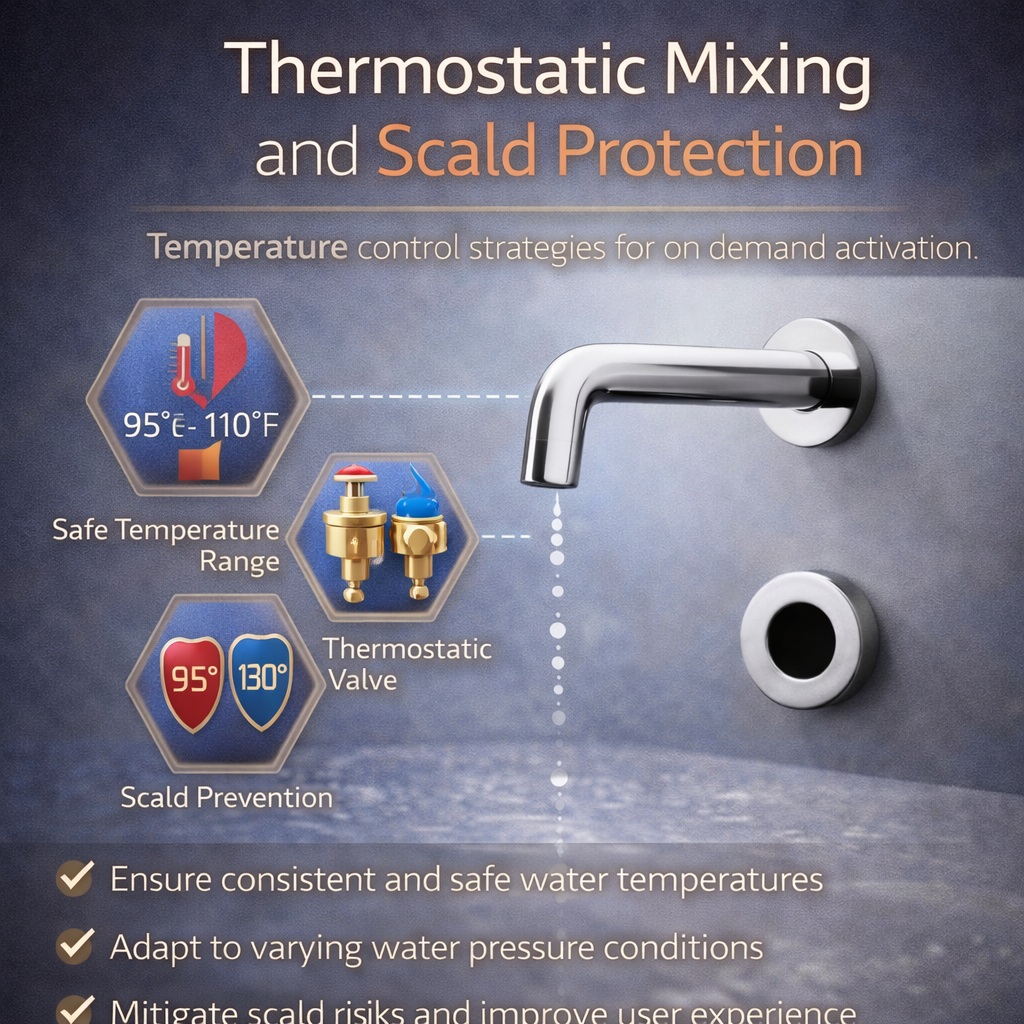 Wall-Mount Sensor Faucets